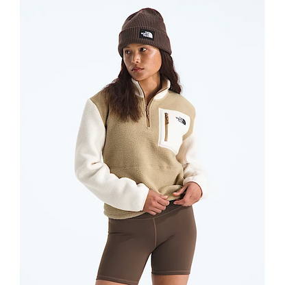 The North Face Women's Yumiori ¼-Zip khaki