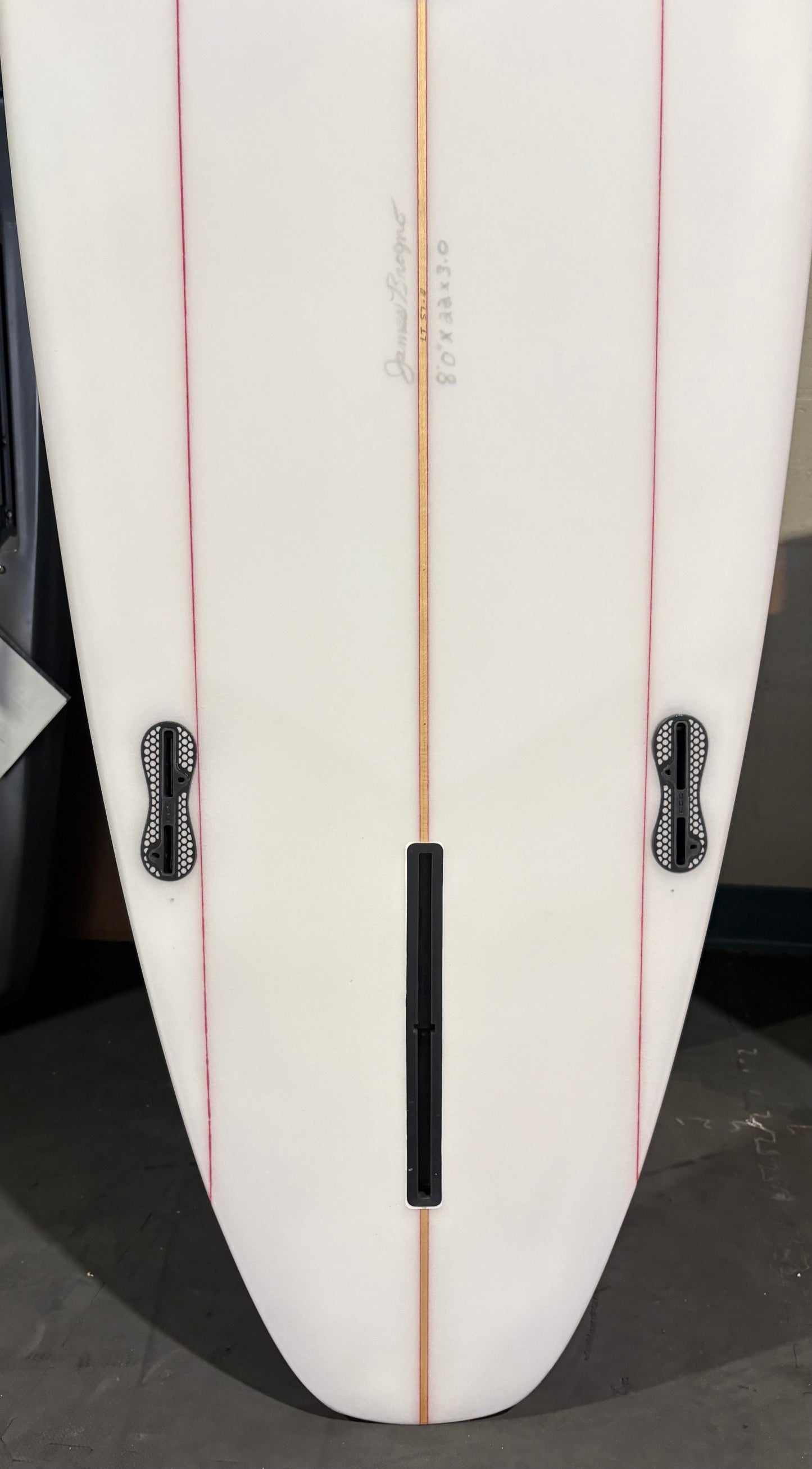 Shapes 8'0 Clear Red