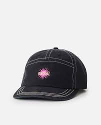 Mix 5 Panel Cap Black