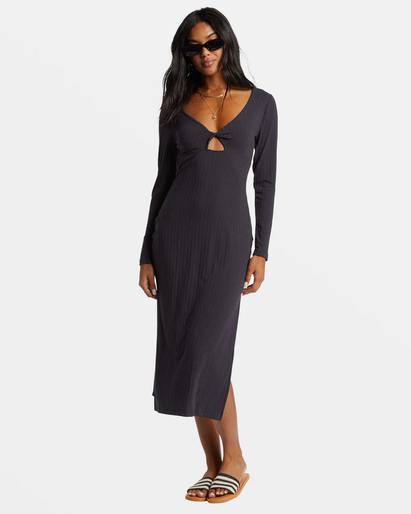 Billabong Second Look Midi Dress-Small