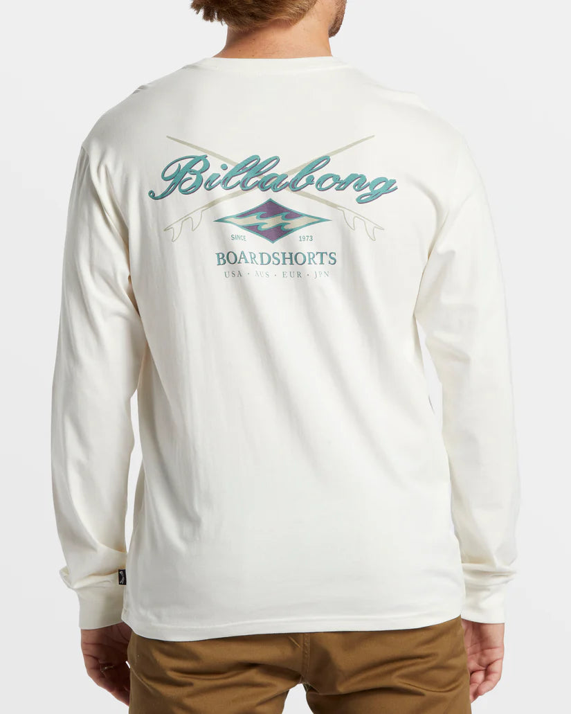 Billabong Crossboards Long Sleeve T-Shirt-Small