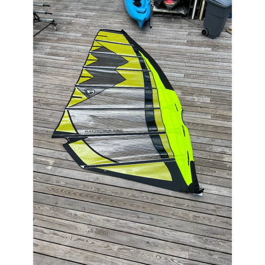 Aerotech Sails 2022 Aerotech Rapidfire VMG Prototype Yellow USED Windsurfing Sail Used – Image 1