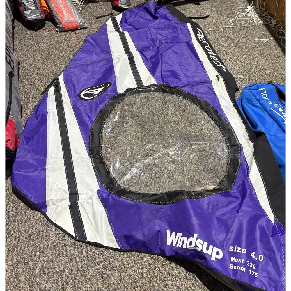 Aerotech Sails 4.0 Windsup Sail USED Windsurfing Sail Used – Image 1