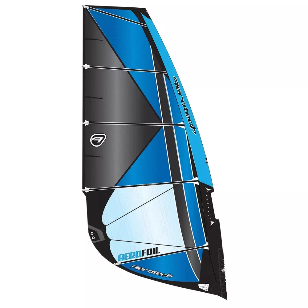 Aerotech Sails Aerotech Aerofoil Blue Windsurfing Sail – Image 1