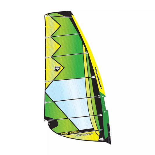Aerotech Sails Aerotech Freespeed Green Windsurfing Sail – Image 1