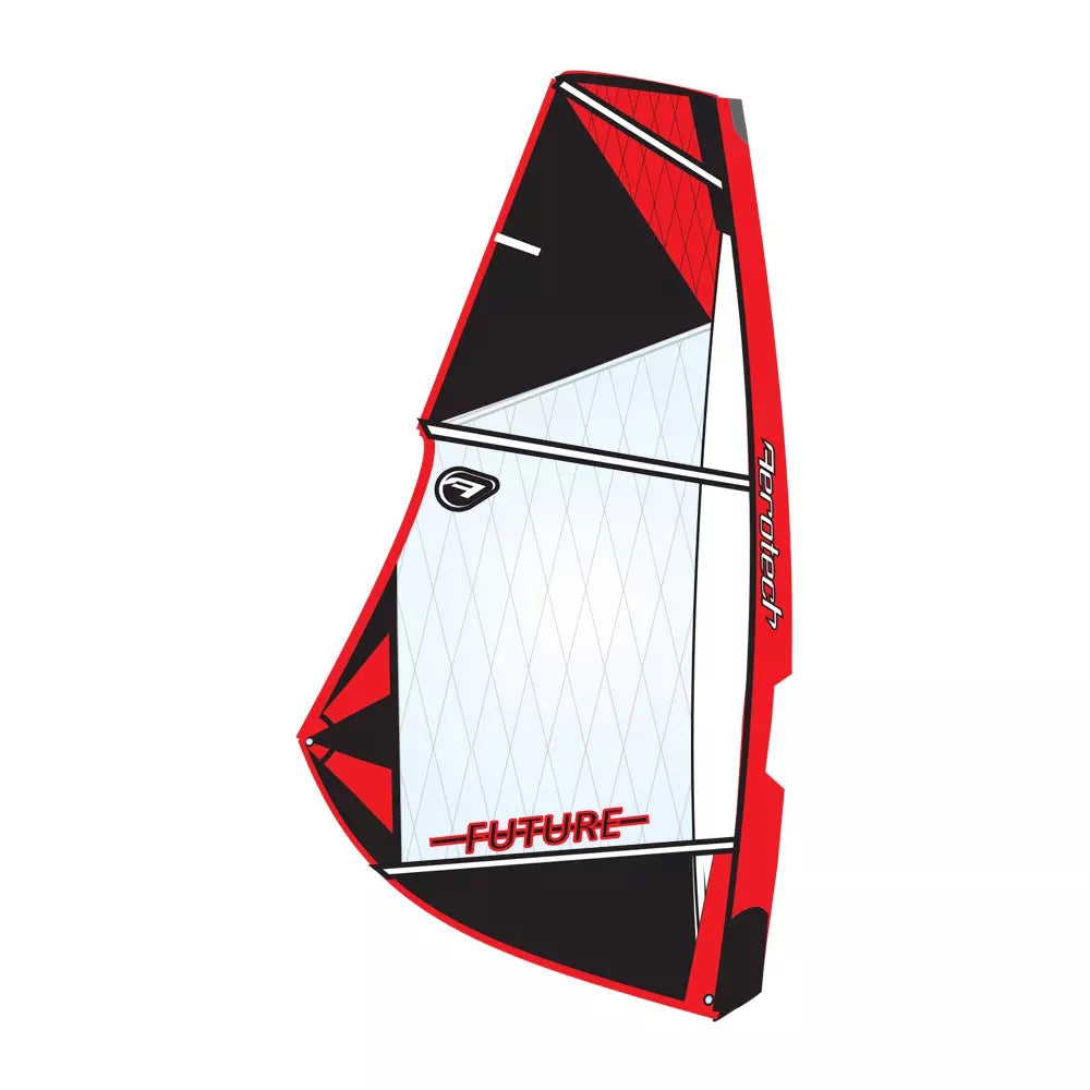 Aerotech Sails Aerotech Future Red Windsurfing Sail – Image 1