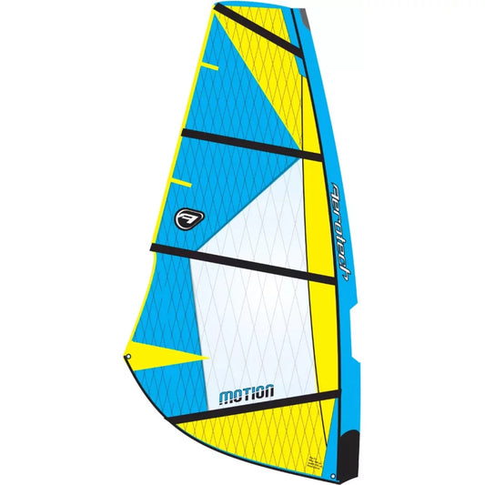 Aerotech Sails Aerotech Motion Complete Rig Yellow Windsurfing Sail – Image 1