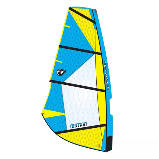Aerotech Sails Aerotech Motion Sail Yellow Windsurfing Sail – Image 1