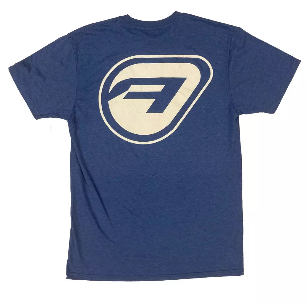 Aerotech Sails Aerotech Short Sleeve Crewneck Tee Shirt Blue Large Mens Shirts – Image 2