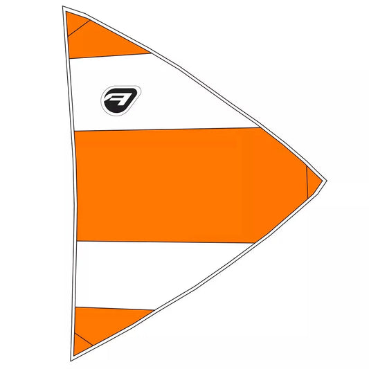 Aerotech Sails Aerotech Sunfish Sail Orange/White – Image 1
