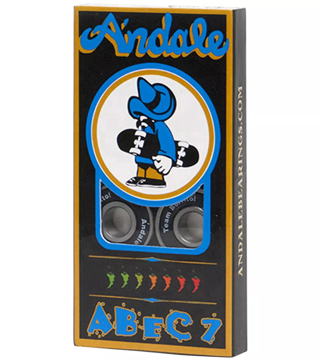 Andale ABEC-7 Bearings Black