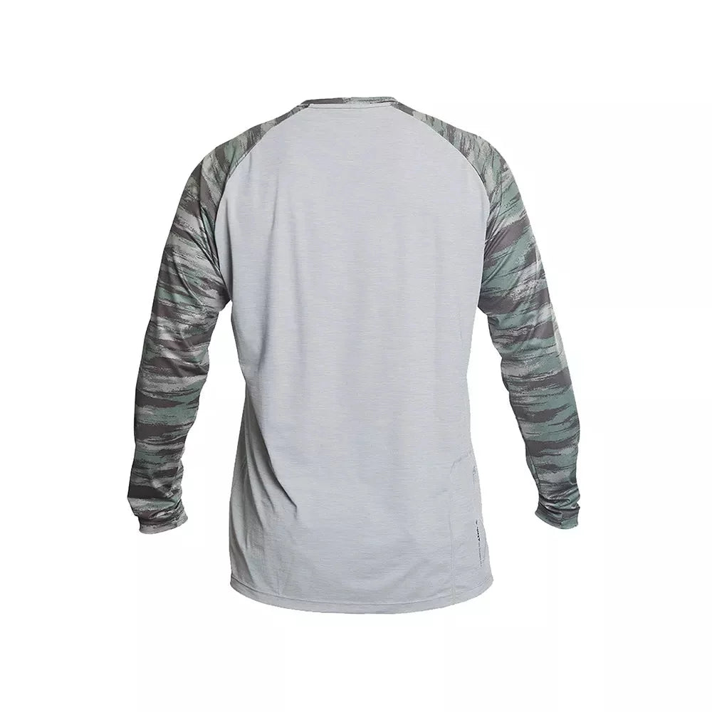 Anetik Remix Raglan Tech Long Sleeve Shirt Camo Small Mens Shirts – Image 2