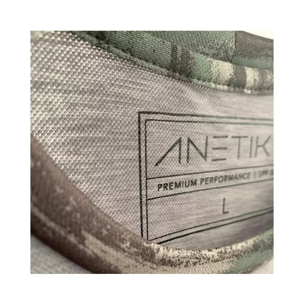 Anetik Remix Raglan Tech Long Sleeve Shirt Camo Small Mens Shirts – Image 3