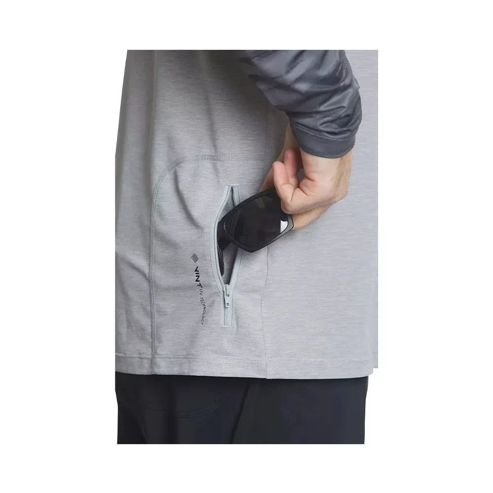 Anetik Remix Raglan Tech Long Sleeve Shirt Stealth Camo Medium Mens Shirts – Image 4