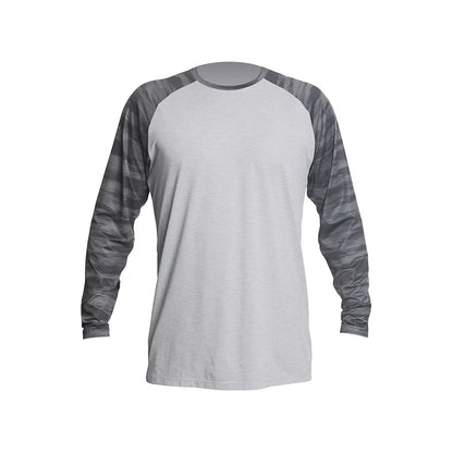 Anetik Remix Raglan Tech Long Sleeve Shirt Stealth Camo Medium