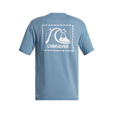 Quiksilver DNA Surf Short Sleeve Tee Blue Shadow Small