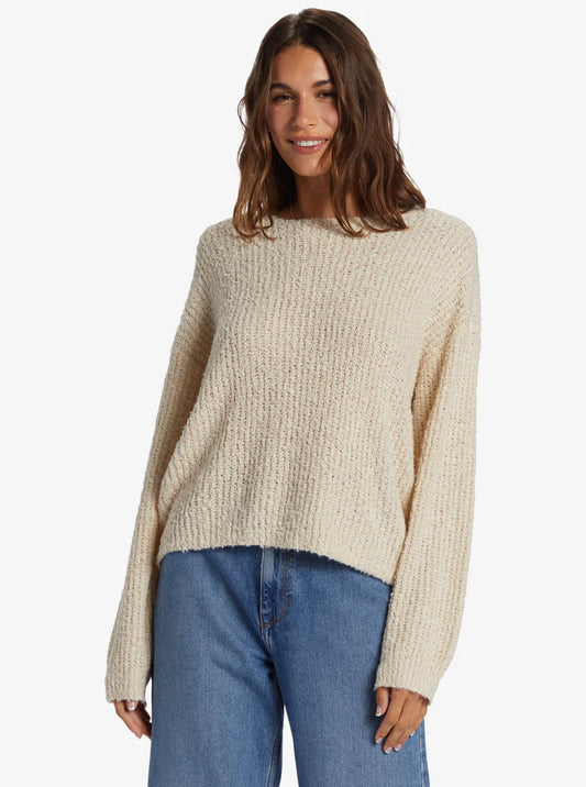 Roxy Bombay Crew Neck Sweater-Large
