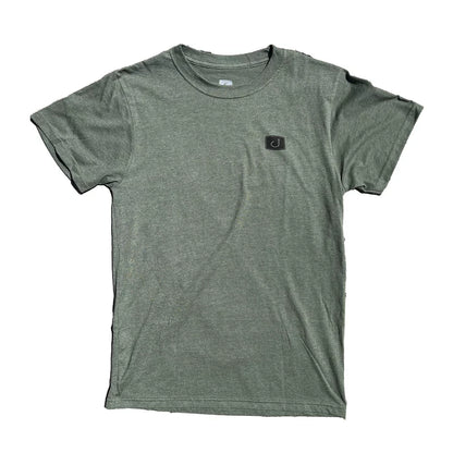 Avid Always Thirsty Short Sleeve Tee Crocodile Heather Small Mens Shirts – Image 1