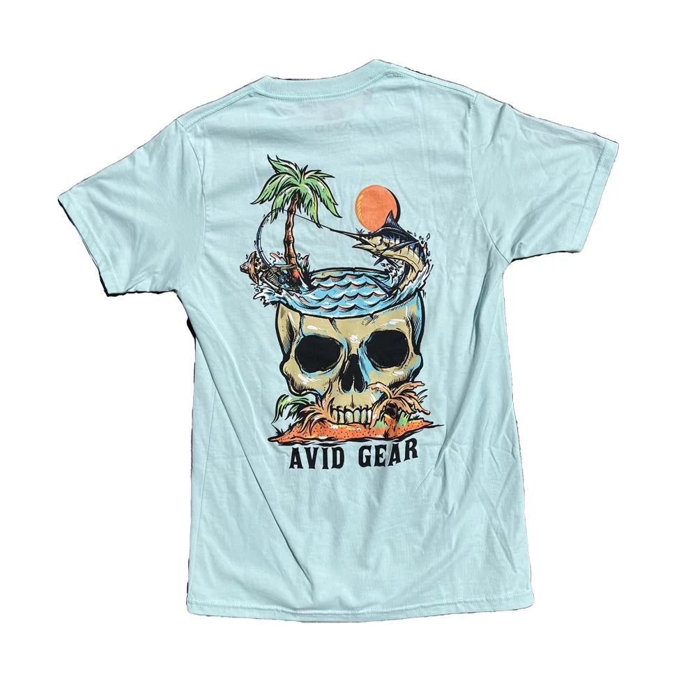 Avid Last Call Short Sleeve Tee Seafoam Small Mens Shirts – Image 2