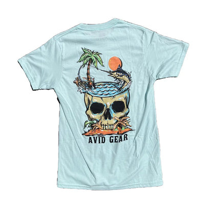Avid Last Call Short Sleeve Tee Seafoam Small Mens Shirts – Image 2