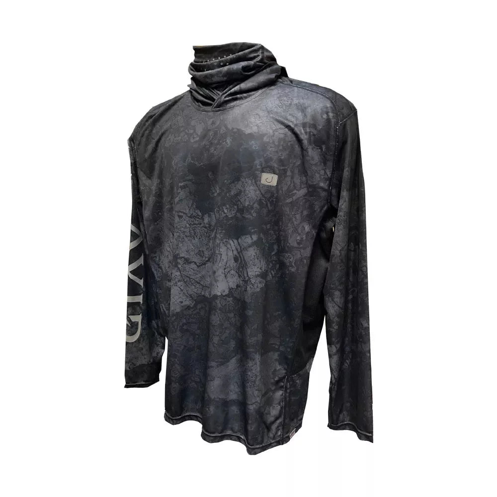 AVID RealTree Apex AVIDry 50+ UPF Hoodie Black Large Mens Sweaters – Image 1