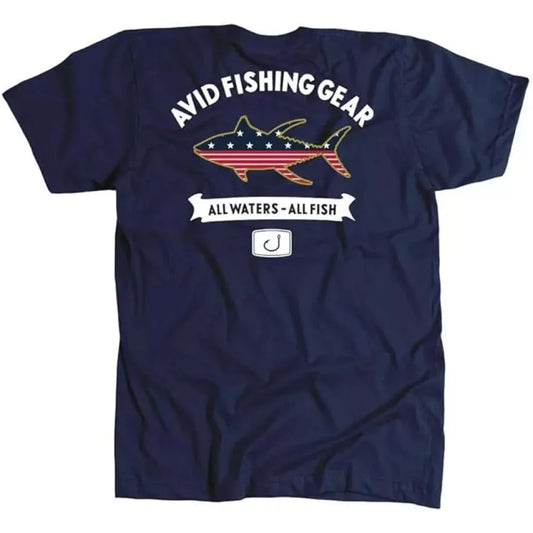 AVID Tuna Mericana Short Sleeve Tee Mens Shirts – Image 1