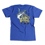 AVID Whiskey Bent Short Sleeve Tee Shirt Royal Heather Medium Mens Shirts – Image 1