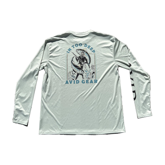 Avid Breakers AVIDry Long Sleeve Crew Green Fig Large