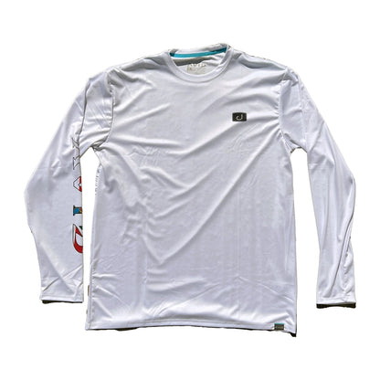 AVID Florida Native AVIDry Long Sleeve Crew White Medium