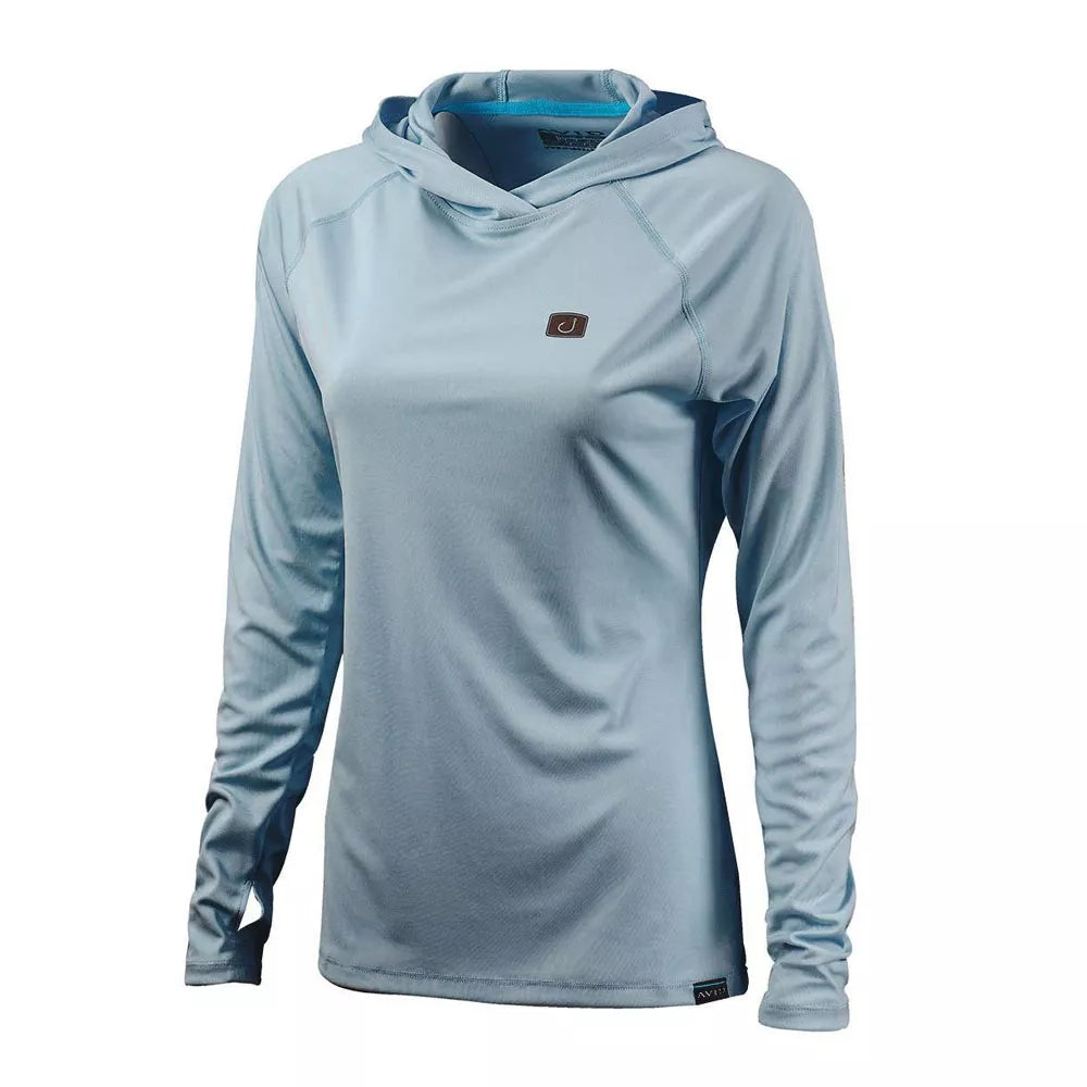 AVID Women's Kinetic AVIDry Hoodie Blue Heaven Small