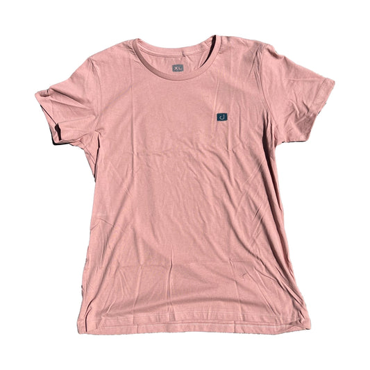 Avid Women's Paradise Icon Short Sleeve Tee Dusty Pink Large