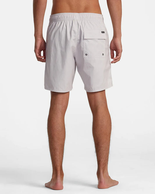 RVCA OPPOSITES ELASTIC WAIST HYBRID AMPHIBIAN SHORTS-Small