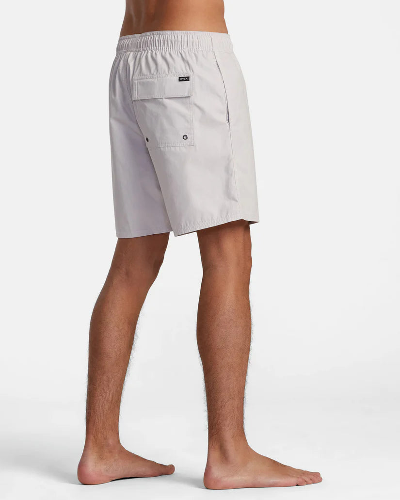 RVCA OPPOSITES ELASTIC WAIST HYBRID AMPHIBIAN SHORTS-Small