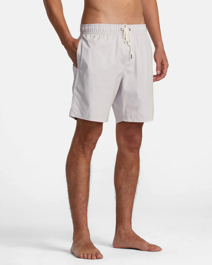 RVCA OPPOSITES ELASTIC WAIST HYBRID AMPHIBIAN SHORTS-Small