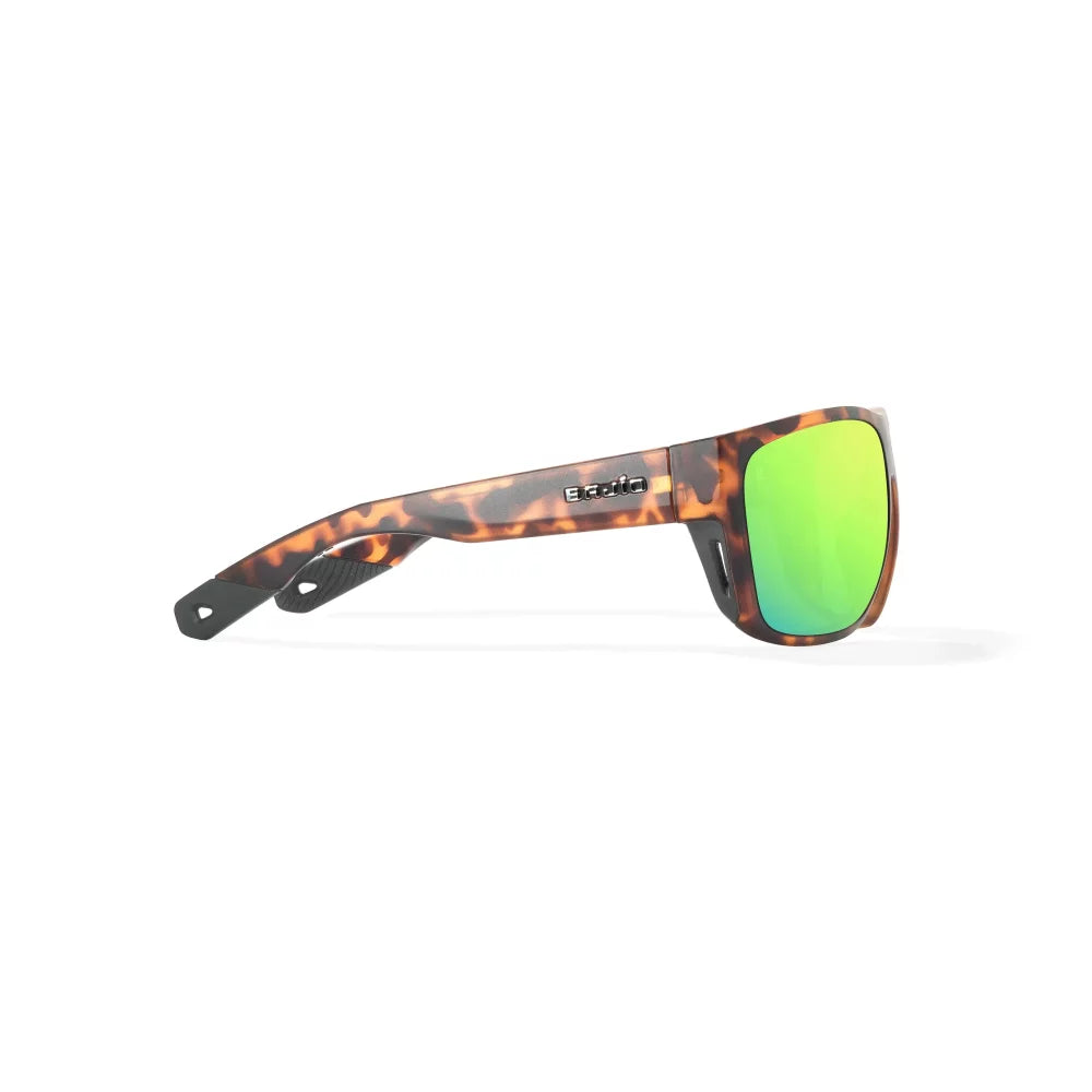 Bajio Las Rocas Brown Tortoise Matte Green Mirror Glass Lenses Mens Sunglasses – Image 3