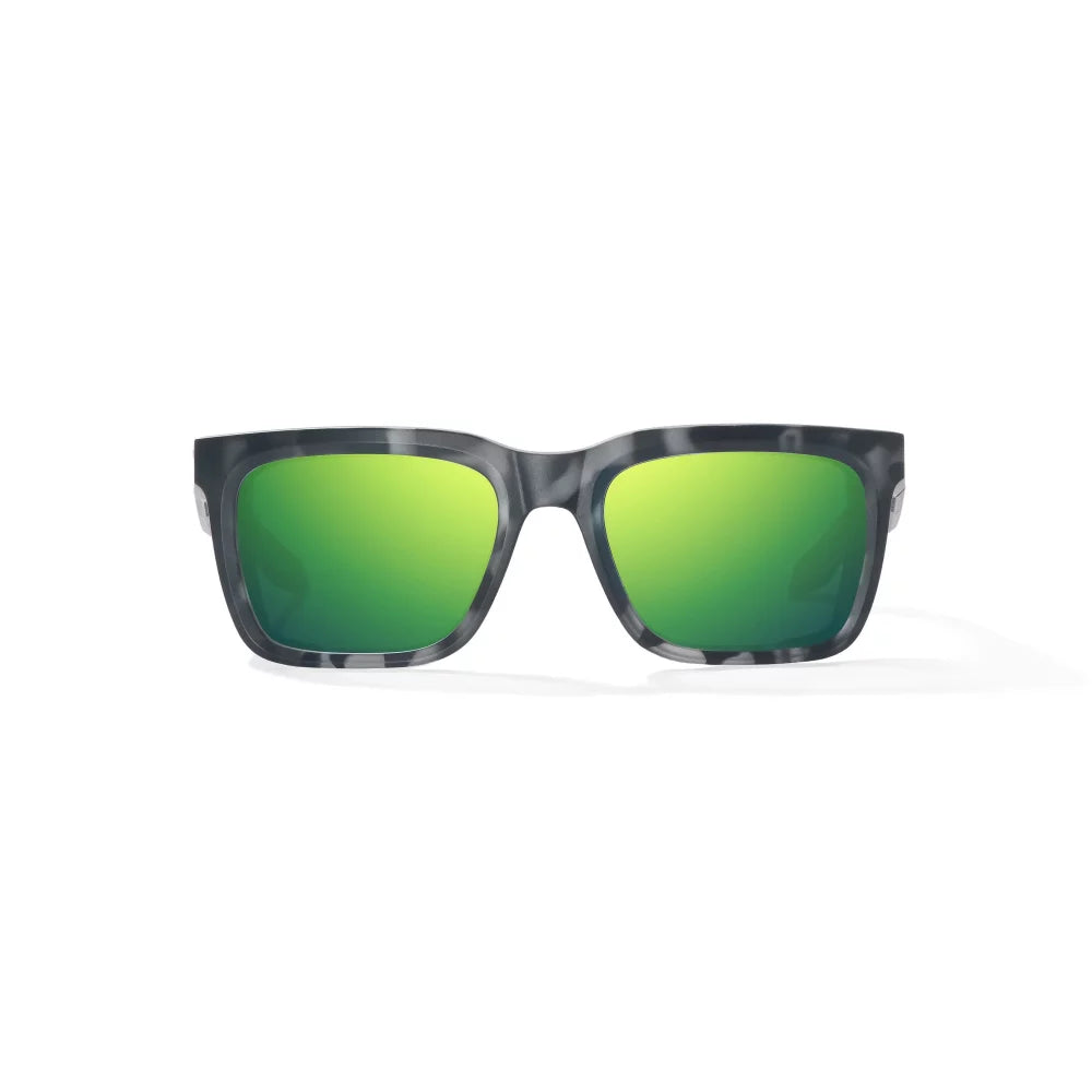 Bajio Palehorse Black Tort Matte Green Mirror Glass Lenses Mens Sunglasses – Image 2