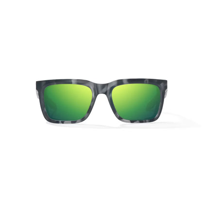 Bajio Palehorse Black Tort Matte Green Mirror Glass Lenses Mens Sunglasses – Image 2