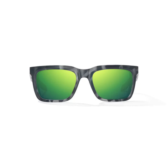 Bajio Palehorse Black Tort Matte Green Mirror Glass Lenses Mens Sunglasses – Image 2