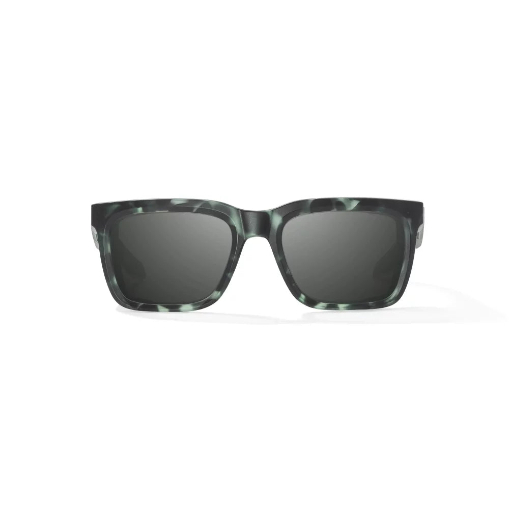 Bajio Palehorse Green Tort Matte Grey Glass Lenses Mens Sunglasses – Image 2