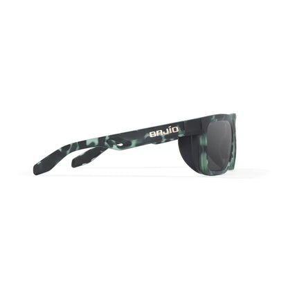 Bajio Palehorse Green Tort Matte Grey Glass Lenses Mens Sunglasses – Image 3