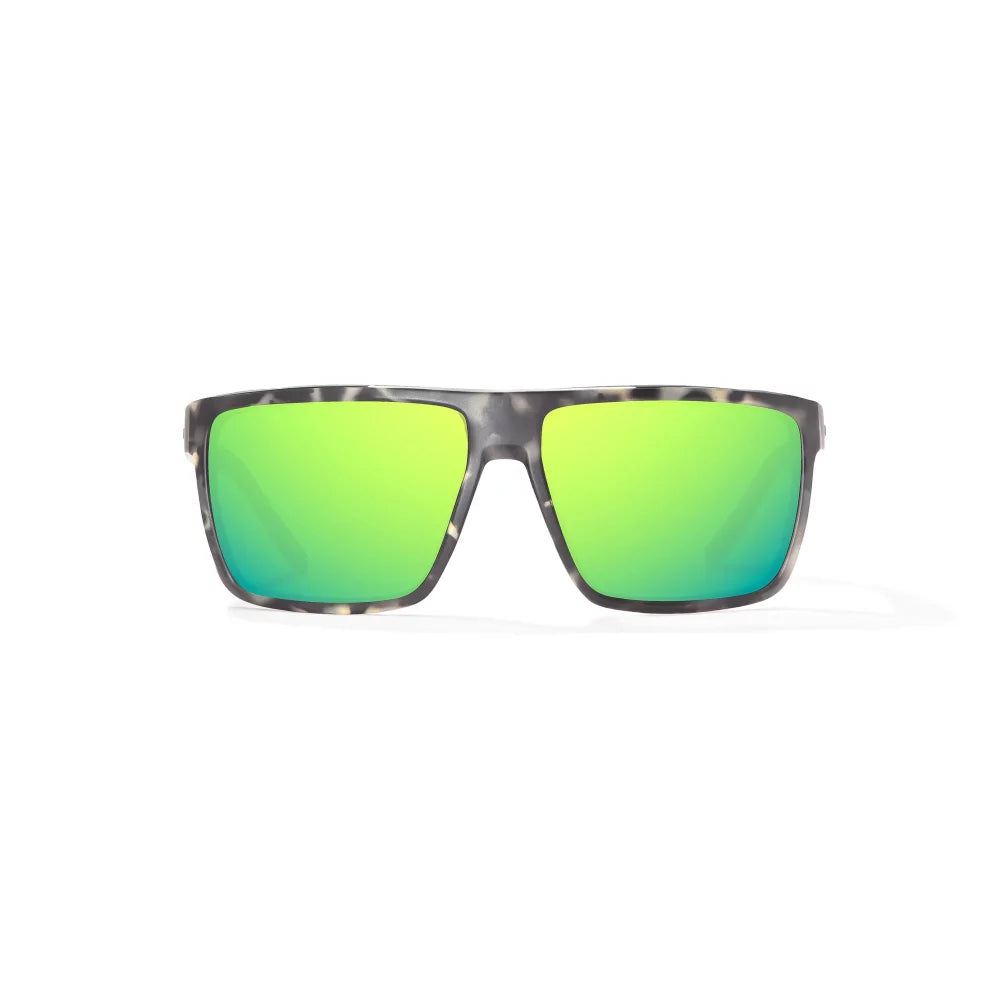 Bajio Toads Gray Rock Matte Green Mirror Green Mirror Mens Sunglasses – Image 2