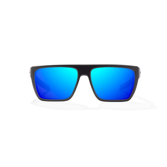 Bajio Zapata Black Matte Blue Mirror Glass Lenses Mens Sunglasses – Image 2