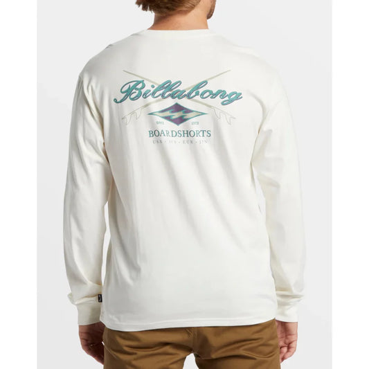 Billabong Crossboards Long Sleeve T-Shirt-Large Mens Shirts – Image 1