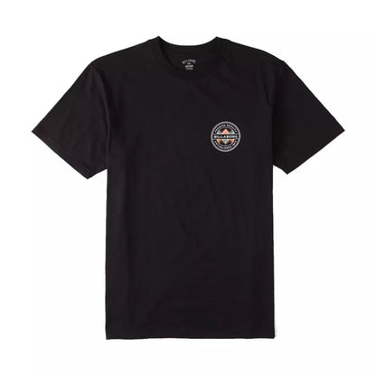 Billabong Rotor Fill Short Sleeve Tee Shirt Black Small Mens Shirts – Image 1
