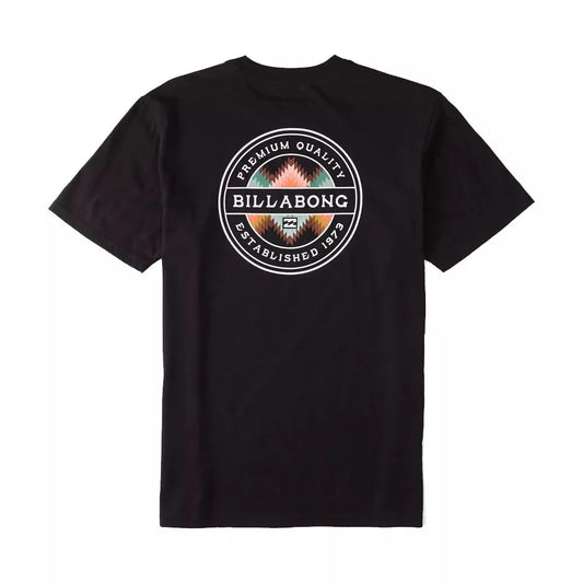 Billabong Rotor Fill Short Sleeve Tee Shirt Black Small Mens Shirts – Image 2