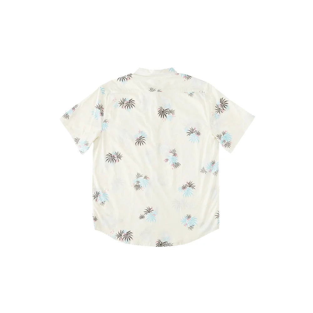 Billabong Sundays Mini Short Sleeve Button Up Shirt Stone Medium Mens Shirts – Image 2