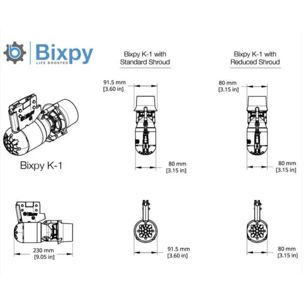 Bixpy K-1 Outboard Kit™ Kayak Motor – Image 5