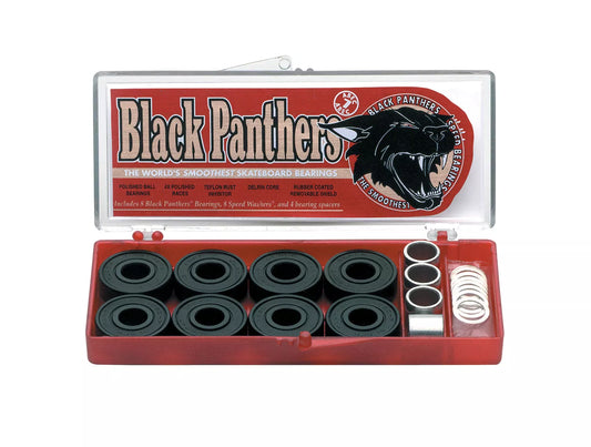 Shorty's Black Panthers ABEC 7 Skate Bearings