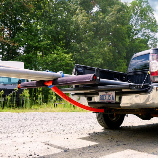 Boonedox Classic T-Bone Truck Bed Extender Lime Kayak Trailer – Image 2