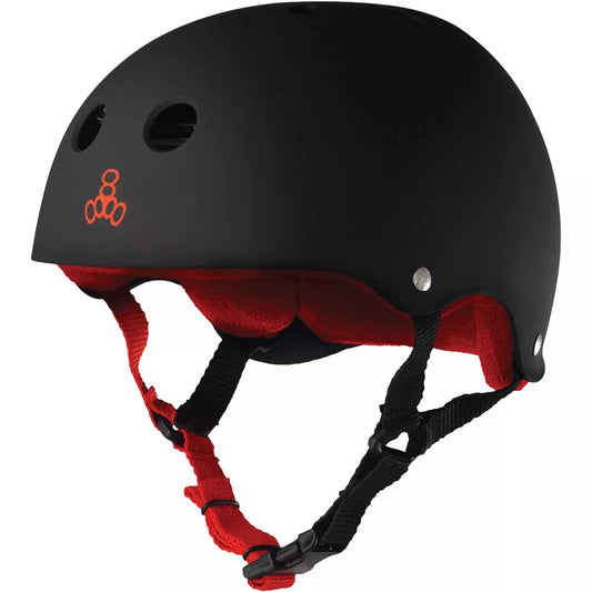 Triple 8 Brainsaver Helmet Black/Red